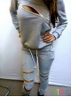  Jogging Sweatsuit with Top and Pants